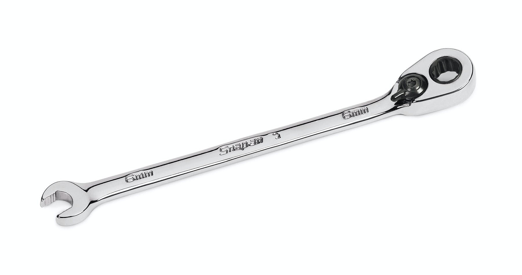 6 mm 12-Point Metric Flank Drive® Plus Ratcheting Box/Open-End Combination Wrench | SOEXRM6 6 mm 12-Point Metric Flank Drive® Plus Ratcheting Box/Open-End Combination Wrench | SOEXRM6
